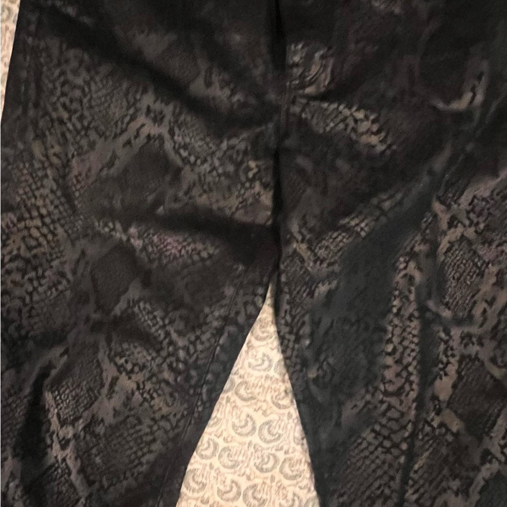 White House Black Market Dark Textured Pants